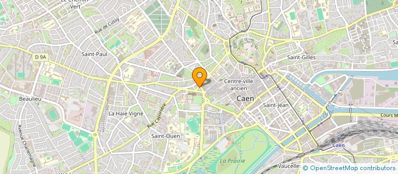 localisation de l'entreprise SCP COMPERE FOUET à CAEN