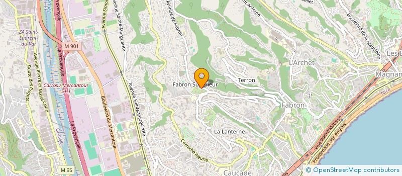 localisation de l'entreprise SCP CONTE à ANTIBES