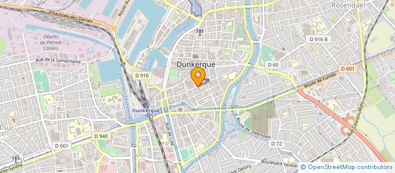 localisation de l'entreprise SCP COPPIN LESTARQUIT NINOVE SHAKESHAFT à DUNKERQUE