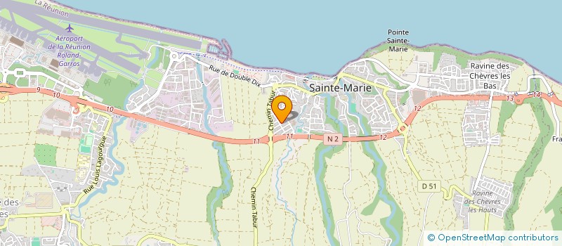 localisation de l'entreprise SCP CORE MONTLIVET à SAINTE-MARIE