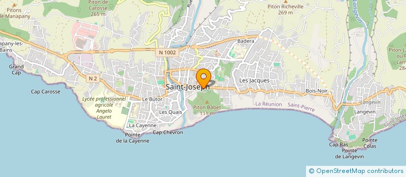 localisation de l'entreprise SCP CORRE-BISCHOFF à SAINT-JOSEPH