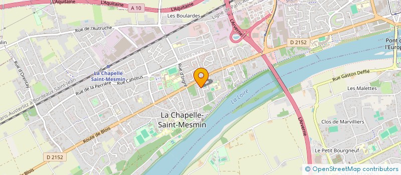localisation de l'entreprise SCP CSG à LA CHAPELLE-SAINT-MESMIN