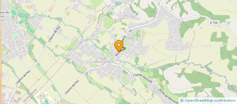 localisation de l'entreprise SCP CYAM  MONTARDON