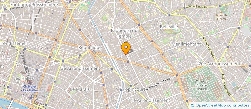 localisation de l'entreprise SCP D ARCHITECTES MARTY DENIEUIL  PARIS