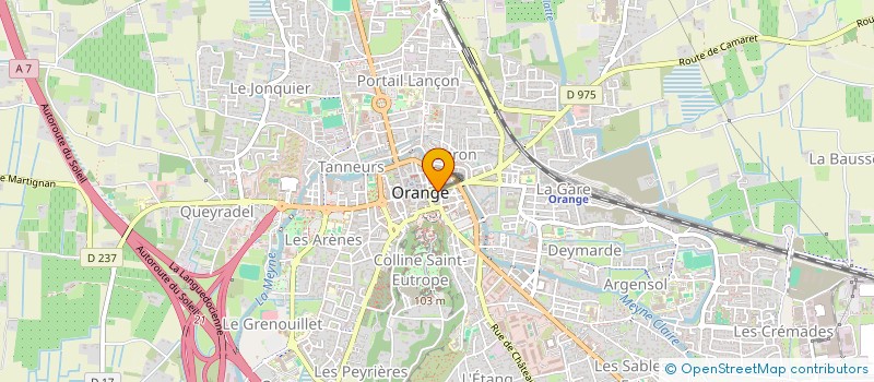 localisation de l'entreprise SCP D'AVOCATS ICKOWICZ ADJEDJ à ORANGE