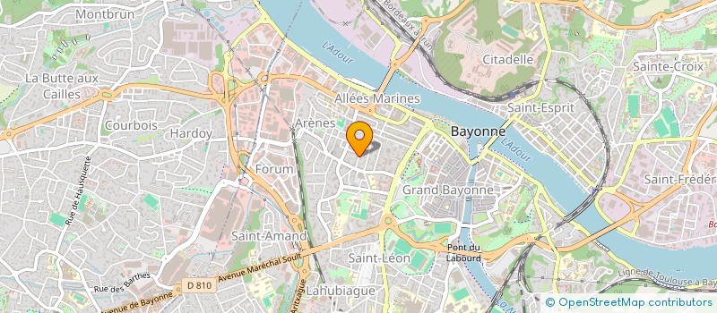 localisation de l'entreprise SCP D'AVOCATS PIERRE ALQUIE & ASSOCIES à BAYONNE