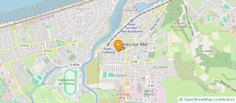 localisation de l'entreprise SCP D AVOCATS STRATONOVITCH ET SCHNEIDER  DIVES-SUR-MER