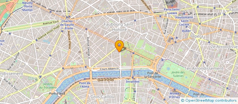 localisation de l'entreprise SCP D'AVOCATS TERQUEM ET PIOLI  PARIS