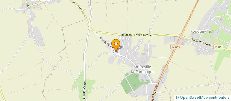 localisation de l'entreprise SCP D INFIRMIERES ANDREWS ET GHEWY à AMFREVILLE-SAINT-AMAND