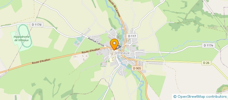 localisation de l'entreprise SCP D'INFIRMIERES DOS SANTOS, POTTIER, MILLOT, HAMDADOU à VITTEAUX