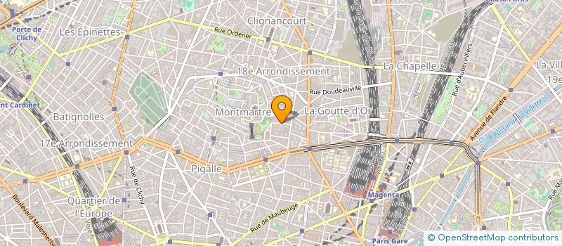 localisation de l'entreprise SCP D'INFIRMIERES MESANGE PILLET  PARIS