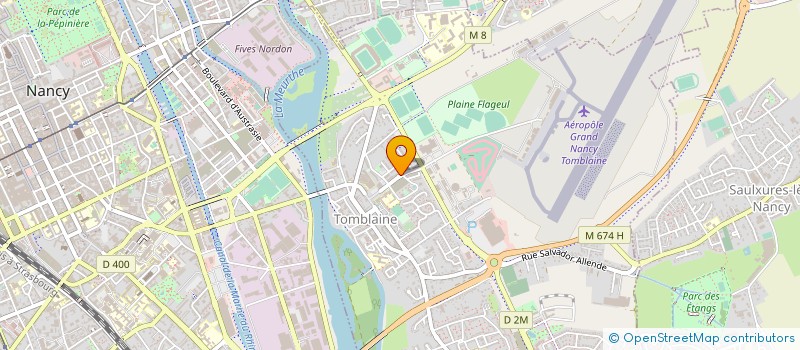 localisation de l'entreprise SCP D'INFIRMIERES MSP  TOMBLAINE