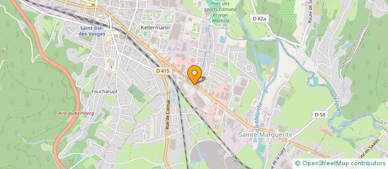 localisation de l'entreprise SCP D INFIRMIERES TAILLARD DEDION  SAINTE-MARGUERITE