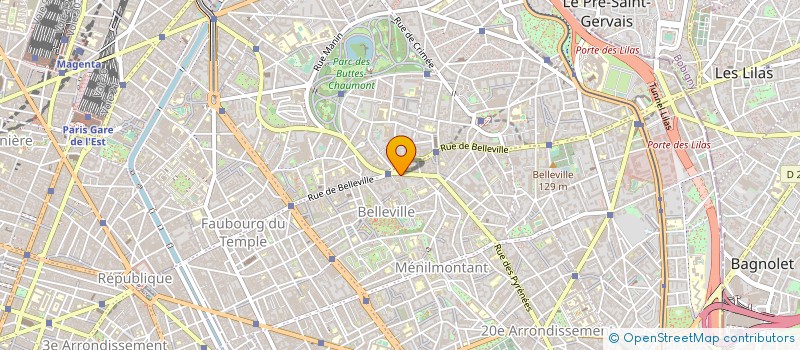 localisation de l'entreprise SCP D INFIRMIERES THOMANN ET ASSOCIEES  PARIS