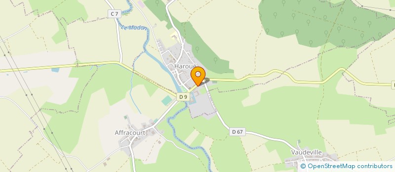 localisation de l'entreprise SCP D'INFIRMIERES TOUSSAINT-MUNIER-HARAMBOURE  HAROUE