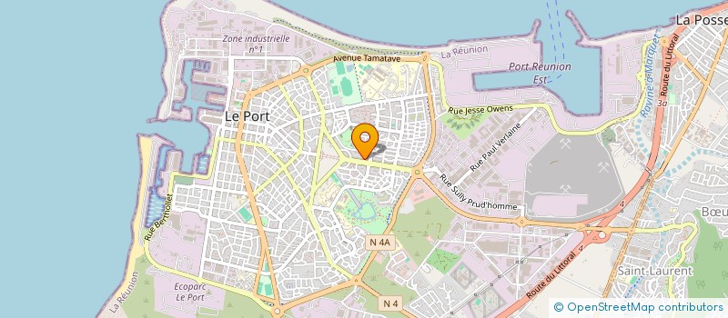 localisation de l'entreprise SCP D'INFIRMIERS HELIOPORT à LE PORT