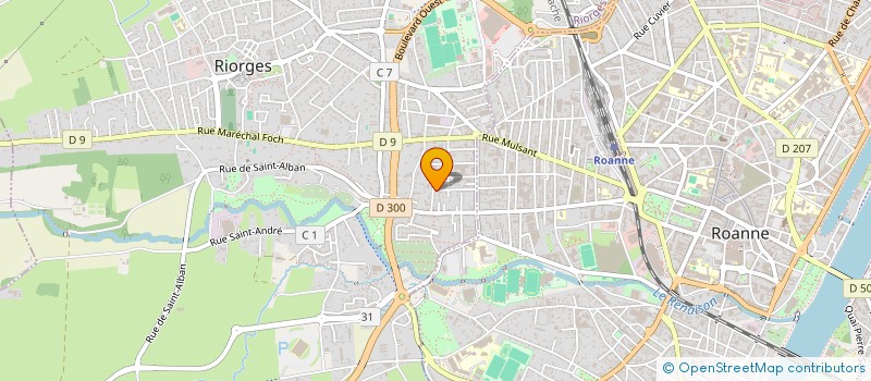 localisation de l'entreprise SCP DE COQUELICOT à RIORGES