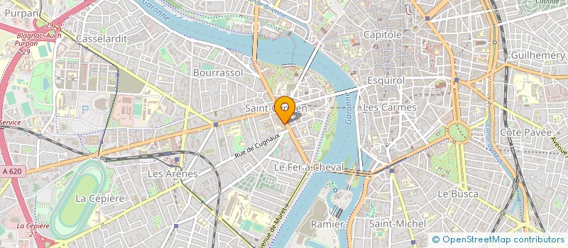 localisation de l'entreprise SCP DE MEDECINE VASCULAIRE RIVE GAUCHE à TOULOUSE