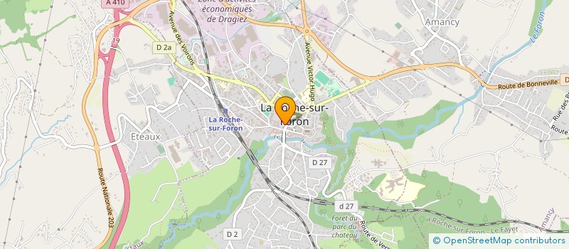 localisation de l'entreprise SCP DE MEDECINS FOUSSADIER-MARTIN-DEMIAUX  LA ROCHE SUR FORON