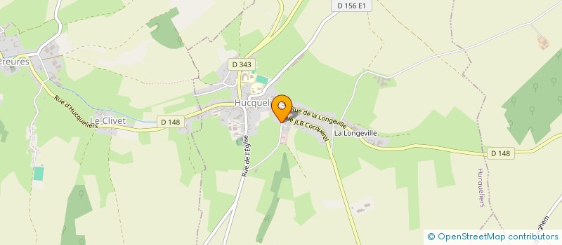 localisation de l'entreprise SCP DE VETERINAIRES VAN DAM ET WILLEMS à HUCQUELIERS