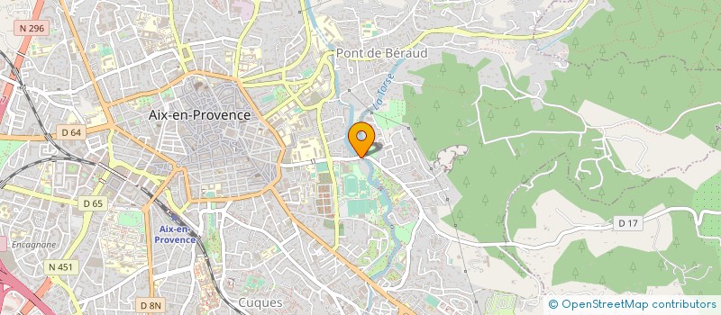 localisation de l'entreprise SCP DELTA à AIX EN PROVENCE