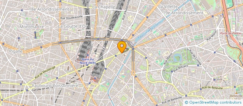 localisation de l'entreprise SCP DENIZEAU GABORIT  PARIS 06