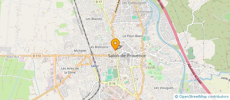 localisation de l'entreprise SCP DENTISTES SALON DE PROVENCE à SALON-DE-PROVENCE
