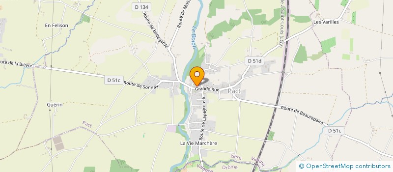 localisation de l'entreprise SCP DES DOCTEURS BEATRICE ET DIEGO LOPEZ  PACT