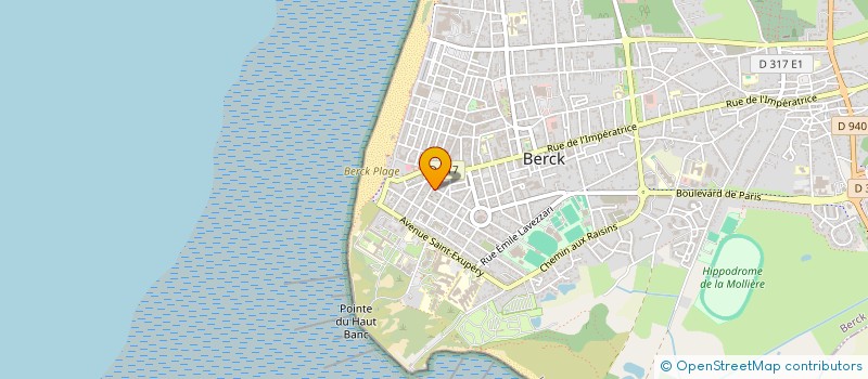 localisation de l'entreprise SCP DES DOCTEURS DANTIN ET DEROUF à BERCK