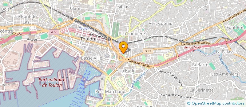localisation de l'entreprise SCP DES DOCTEURS ESTUBLIER ET VAN KERCKHOVEN à TOULON