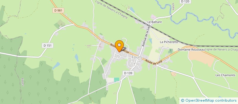 localisation de l'entreprise SCP DES DOCTEURS PEREIRA ET SOU à FOURS