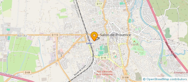 localisation de l'entreprise SCP DES DOCTEURS RATTIER, DEMOUX ET MARTIN  SALON-DE-PROVENCE