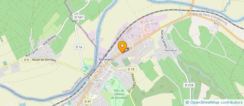 localisation de l'entreprise SCP DES DOCTEURS WINER  DORMANS