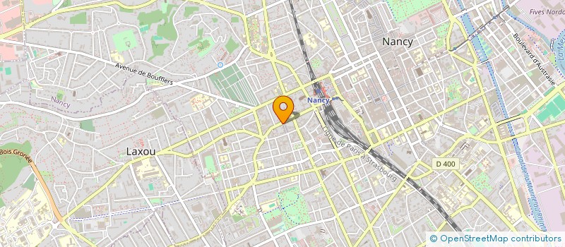 localisation de l'entreprise SCP DES DRS NATHALIE ET CHRISTIAN MOLE ET ASSOCIES CHIRURGIENS DENTISTES à NANCY