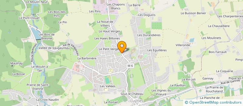 localisation de l'entreprise SCP DES FRANCHISES DE CYBER VALLEY  LUYNES