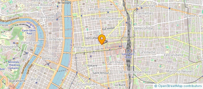 localisation de l'entreprise SCP DESBOS BAROU ET ASSOCIES  LYON