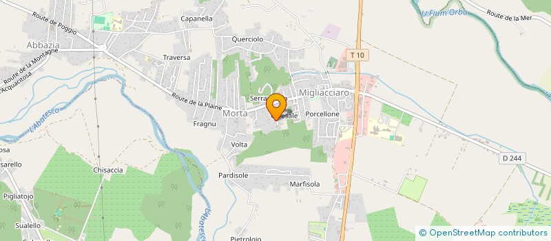 localisation de l'entreprise SCP DI L ACQUA ACITOSA à PRUNELLI-DI-FIUMORBO