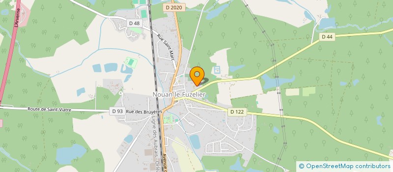 localisation de l'entreprise SCP DIGUET  NOUAN-LE-FUZELIER