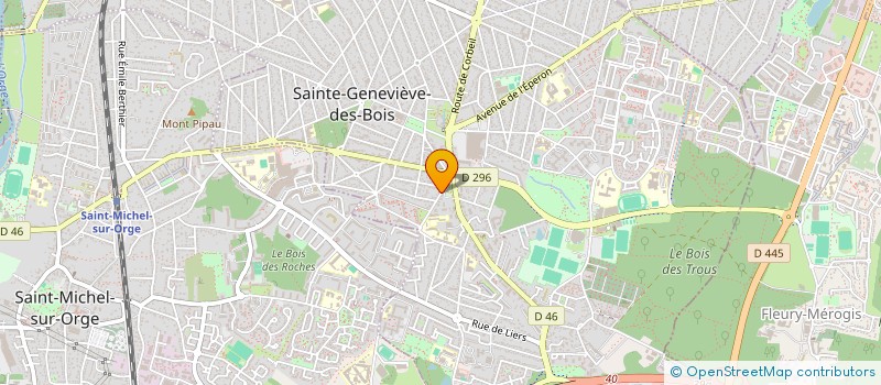 localisation de l'entreprise SCP DIRECTEUR LABORAT ANAL MEDIC AGUILLE à SAINTE-GENEVIEVE-DES-BOIS