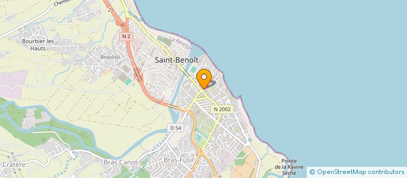 localisation de l'entreprise SCP DOC MARIMOUTOU RAYMOND ET SUZELLE à SAINT-BENOIT