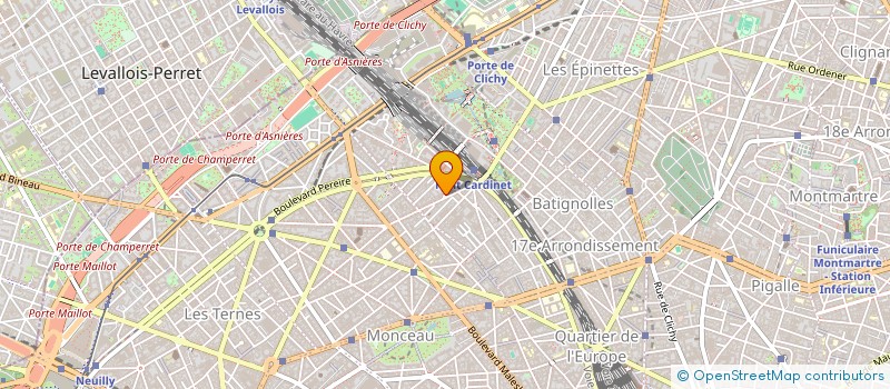 localisation de l'entreprise SCP DOCT VETERINAIRES DUBREUIL ELBAZ à PARIS