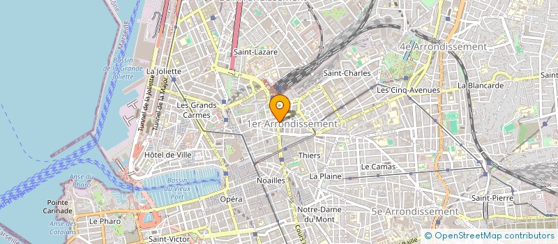 localisation de l'entreprise SCP DOCTEURS BARTOLI ET SERRA à MARSEILLE
