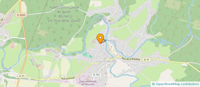 localisation de l'entreprise SCP DOCTEURS DELGRANGE TATINCLAUX à SAINT-MICHEL