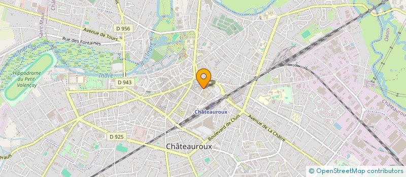 localisation de l'entreprise SCP DOCTEURS DUJARDIN EID LUNEAU à CHATEAUROUX