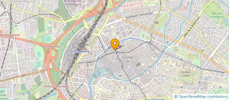 localisation de l'entreprise SCP DOCTEURS HARROSCH ET BRAUN à STRASBOURG