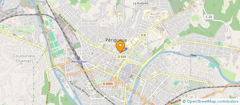 localisation de l'entreprise SCP DOMINIQUE MARTIN HUISSIER DE JUSTICE à PERIGUEUX