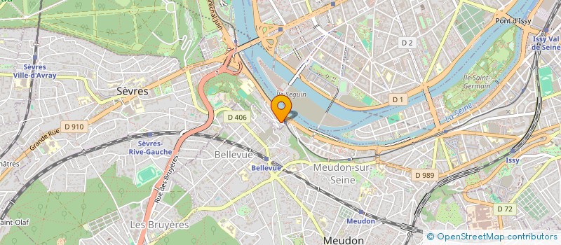 localisation de l'entreprise SCP DPL à SEVRES