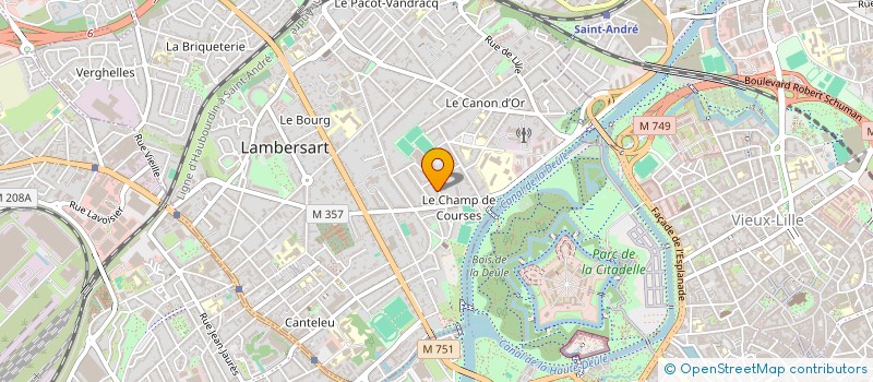 localisation de l'entreprise SCP DU 21 AVENUE DU MARECHAL LYAUTEY à LAMBERSART