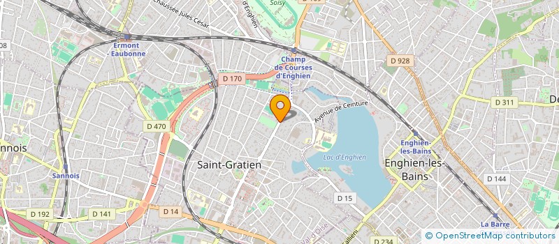 localisation de l'entreprise SCP DU 31 R DANIELLE CASANOVA  SAINT-GRATIEN