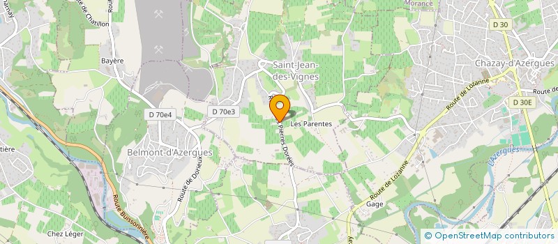 localisation de l'entreprise SCP DU BOIS ROUX  SAINT-JEAN-DES-VIGNES